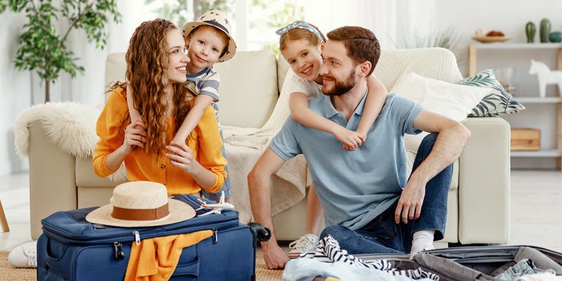 Happy family with time for vacation using CPP's Done For You Service