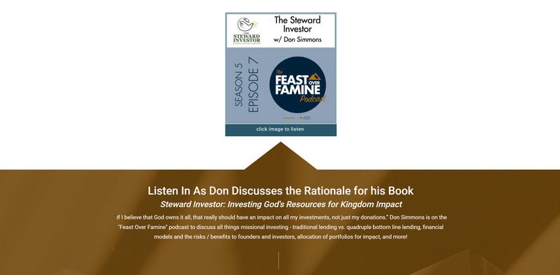 3. Featured Book - Steward Investor