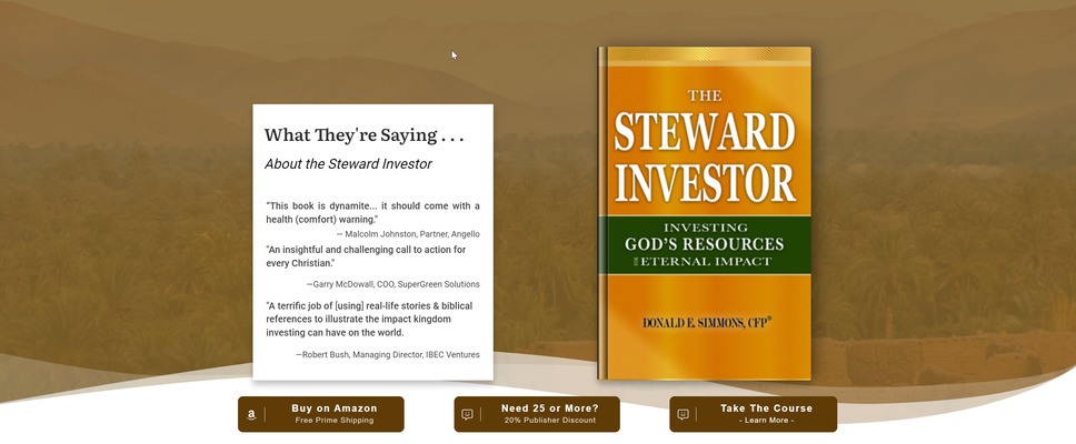 6. Featured Book - Steward Investor